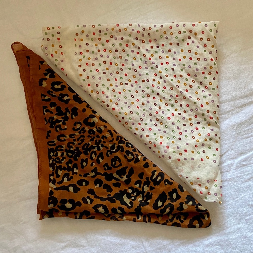 Set of 2 Madewell Scarves